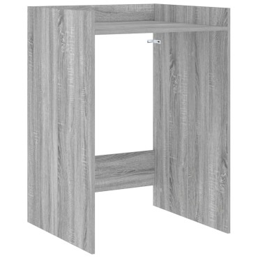 vidaXL Ντουλάπα Πλυντηρίου Γκρίζο Σονομα 67,5x62x97 εκ 1 τεμ.
