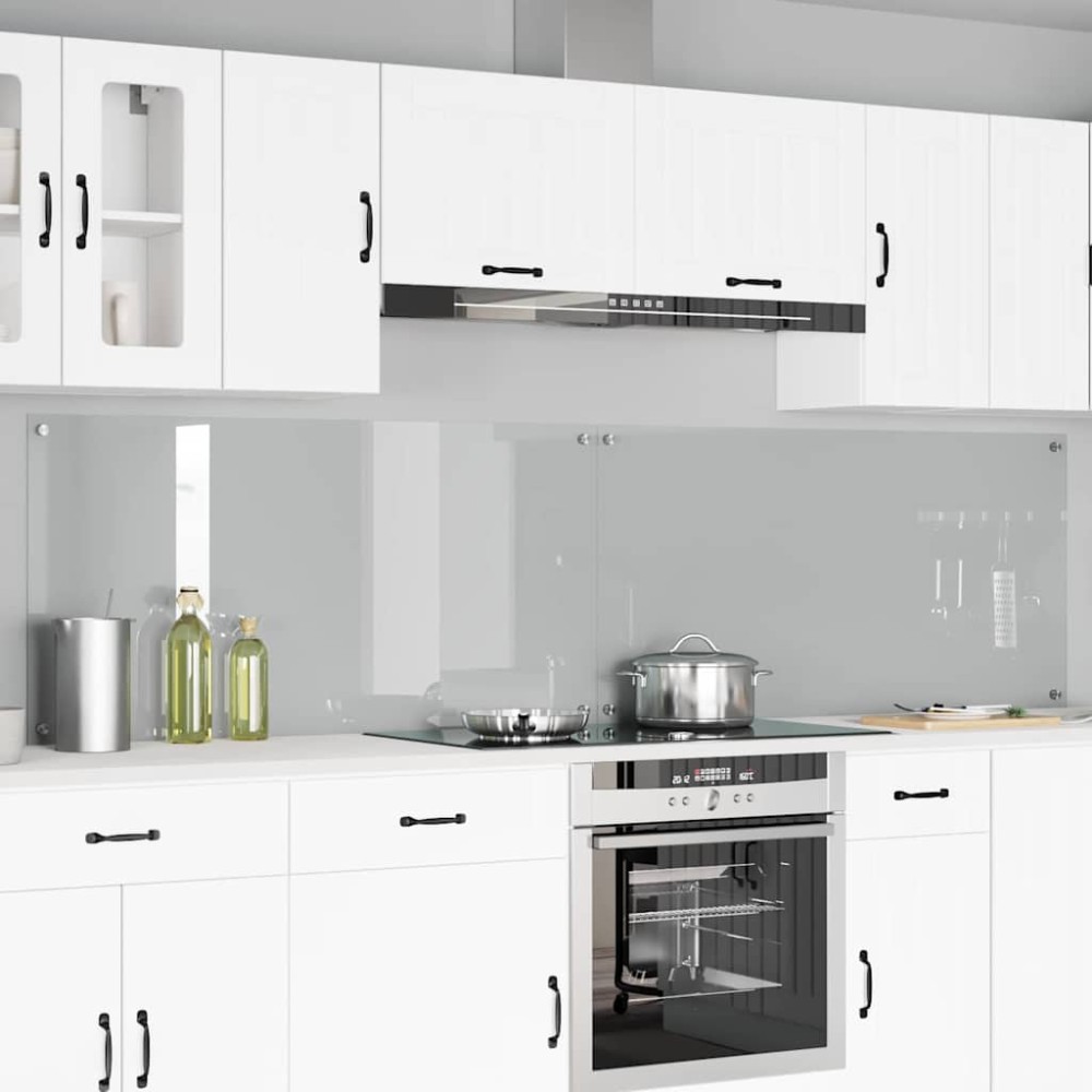 vidaXL Πλάτη κουζίνας 2 τμχ. Διαφανές 120 x 60 cm σκληρυμένο γυαλί