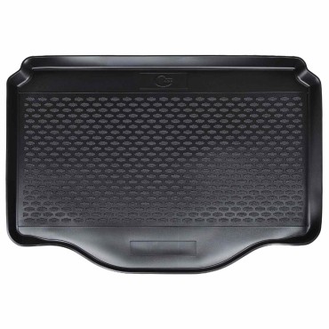 vidaXL Μάτ χώρου αποσκευών Μαύρο Λάστιχο