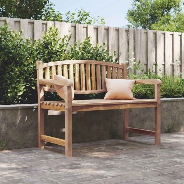 vidaXL Παγκάκι Κήπου 114x59x87cm από Μασίφ Ξύλο Teak 1 τεμ.