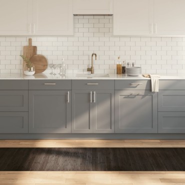 vidaXL Χαλί Ορθογώνιο Σκούρο Καφέ 70x400cm Μπαμπού
