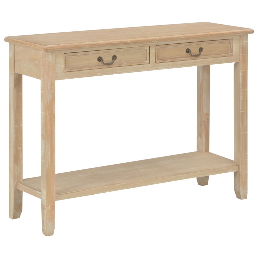 vidaXL Τραπέζι Κονσόλα 110x35x80cm Ξύλινο 1 τεμ.