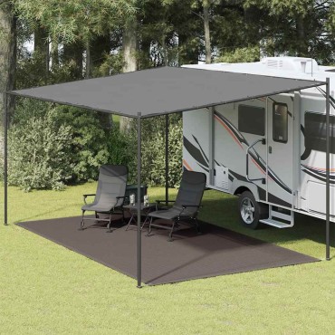 vidaXL Χαλί Σκηνής Ανθρακί 300 x 600 εκ.
