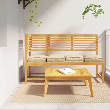 vidaXL Μαξιλάρι 4 pcs Ύφασμα Όξφορντ Μπεζ 40x40x8cm