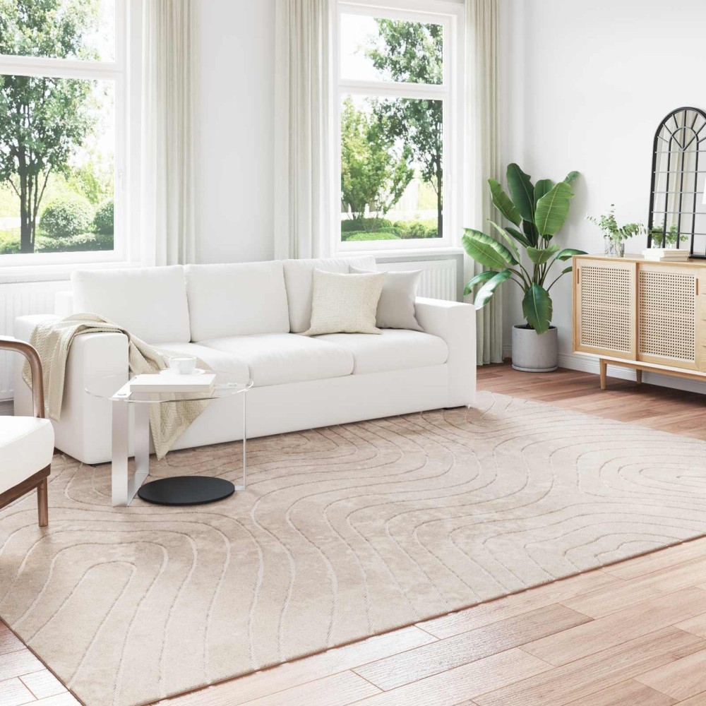 vidaXL Χαλιά χώρου Ορθογώνιος PALMERAS Μπεζ 200x280cm Πολυεστέρας