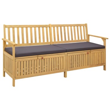 vidaXL Παγκάκι με αποθήκευση 2 -Seater 170x63x84cm Ορθογώνιος 1 τεμ.