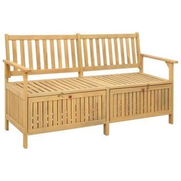 vidaXL Παγκάκι με αποθήκευση 2 -Seater 148x63x84cm Ορθογώνιος 1 τεμ.