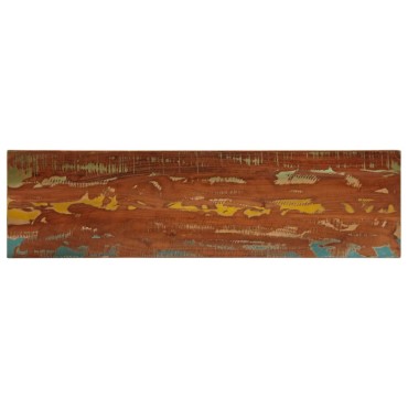 vidaXL Επιφάνεια Τραπεζιού Ορθογώνια 110x30x3,8cm Ανακυκλωμένο Ξύλο 1 τεμ.