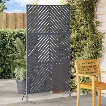 vidaXL Οθόνη Ιδιωτικότητας 100x50x180cm Ατσάλι Ανθρακί