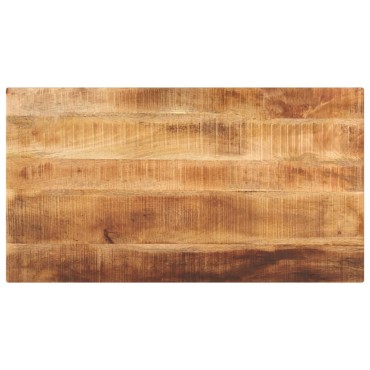 vidaXL Επιφάνεια Τραπεζιού Ορθογώνια 110x70x2,5cm Μασίφ Ξύλο Μάνγκο 1 τεμ.
