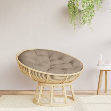 vidaXL Μαξιλάρι Στρογγυλό Taupe 100x11cm από Ύφασμα Oxford