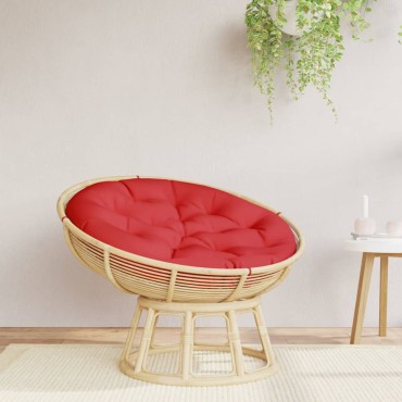 vidaXL Μαξιλάρι Στρογγυλό Κόκκινο 100x11cm από Ύφασμα Oxford