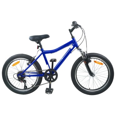 vidaXL Παιδικό Ποδήλατο 24 ίντσες 6-Speed για 8-12 ετών Σκούρο Μπλε