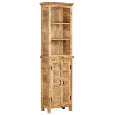 vidaXL Βιβλιοθήκη 50x30x180cm από Μασίφ Ξύλο Μάνγκο 1 τεμ.