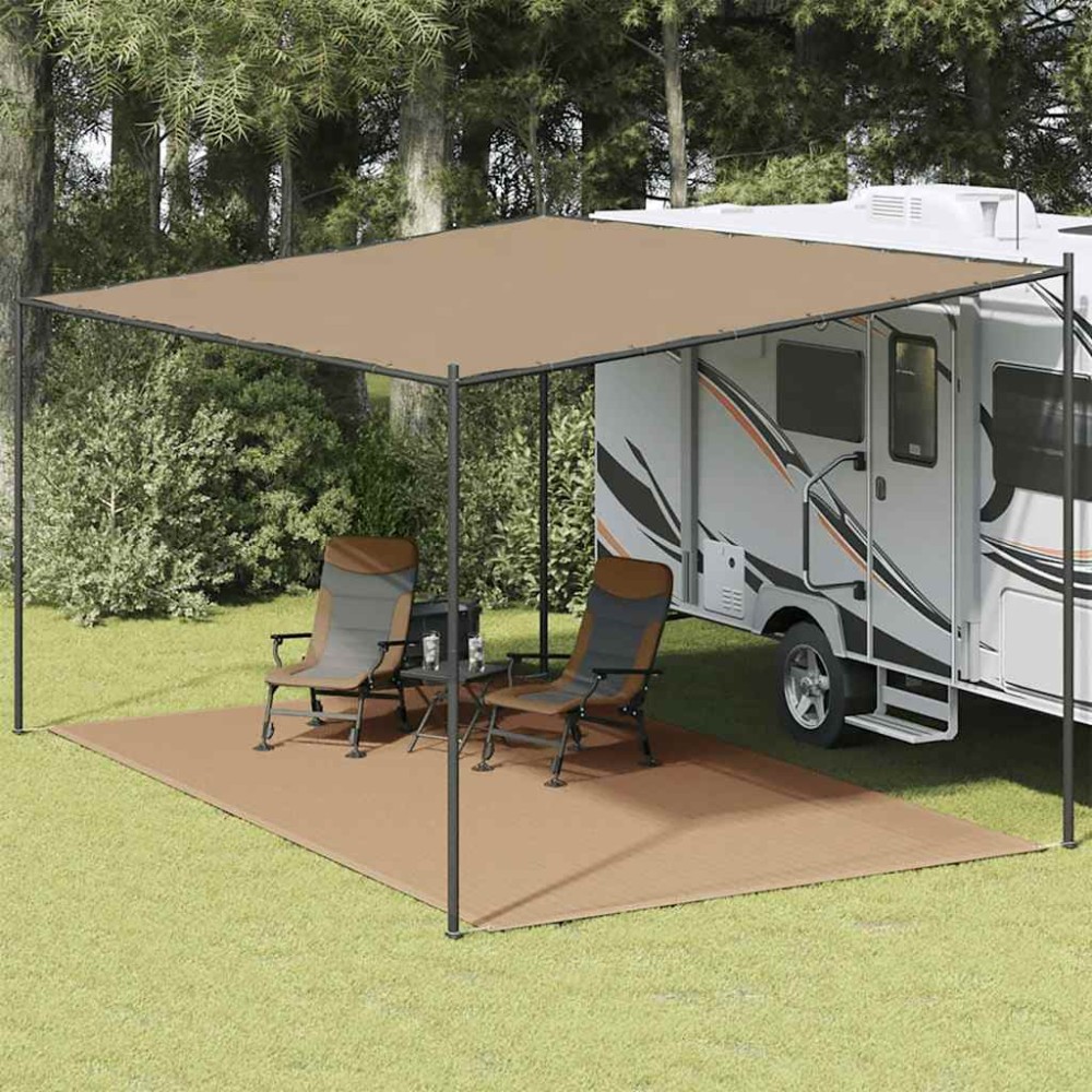 vidaXL Χαλί Σκηνής Taupe 300 x 600 εκ.