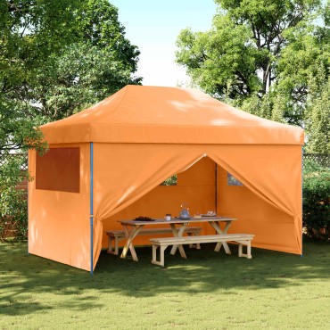vidaXL Σκηνή Πάρτυ Πορτοκαλί 292 x 440 x 315 εκ. Ύφασμα Όξφορντ