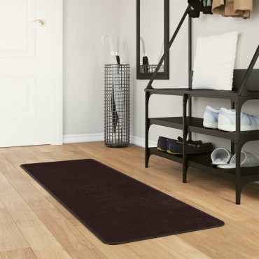 vidaXL Χαλί Runner MARSA Ανθρακί 50x150cm Πολυέστερ και PVC