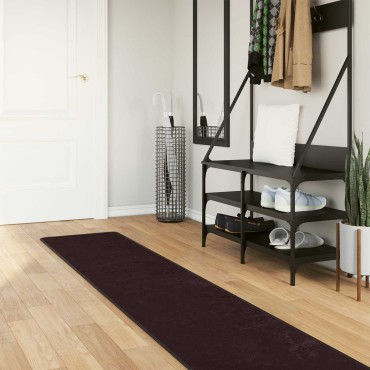 vidaXL Χαλί Runner MARSA Ανθρακί 50x350cm Πολυέστερ και PVC