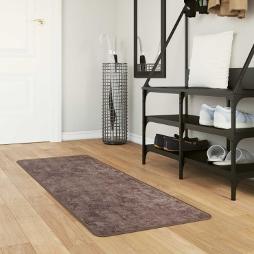vidaXL Χαλί Runner MARSA Γκρι 50x100cm Πολυέστερ και PVC