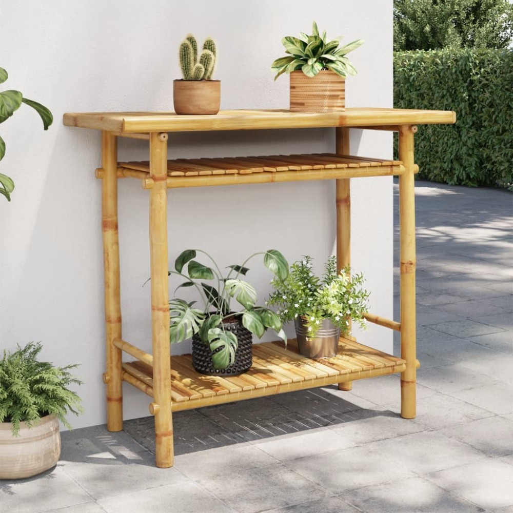 vidaXL Τραπέζι Κονσόλα 90x37x75cm από Μπαμπού