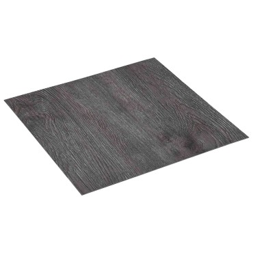 vidaXL Πλάκες Δαπέδου Μαύρο και Γκρι 5,11 τ.μ. 55 τμχ. PVC