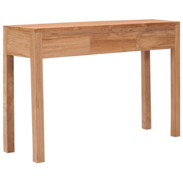vidaXL Τραπέζι Κονσόλα 110x35x75cm από Μασίφ Ξύλο Teak 1 τεμ.