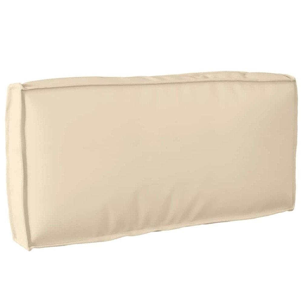 vidaXL Μαξιλάρι Μπεζ 80x40x12cm Ύφασμα Όξφορντ