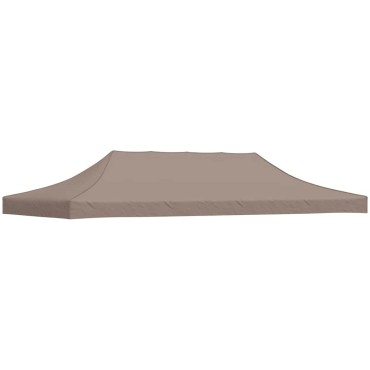 vidaXL Κάλυμμα Τέντας Εκδηλώσεων Taupe 6 x 3 μ. 270 γρ/μ²