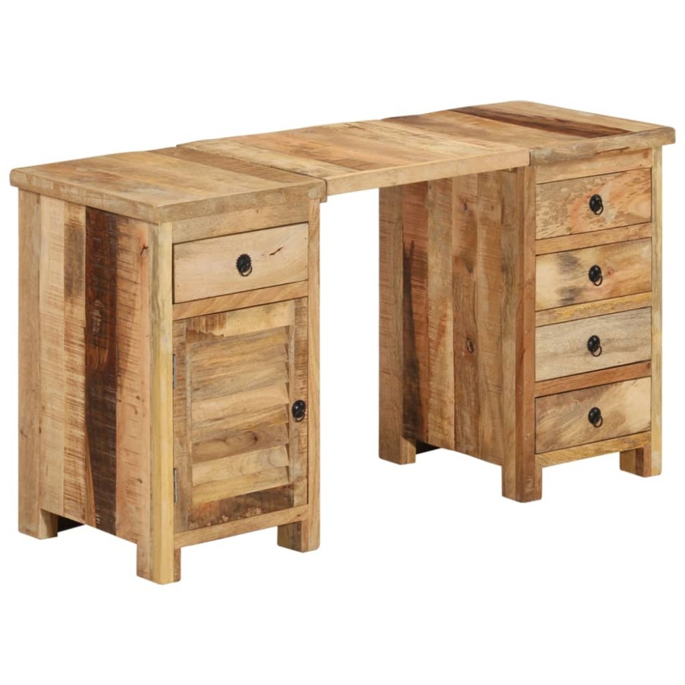 vidaXL Γραφείο 140x50x77cm από Μασίφ Ξύλο Μάνγκο 1 τεμ.