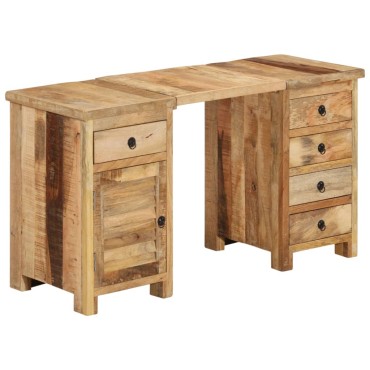 vidaXL Γραφείο 140x50x77cm από Μασίφ Ξύλο Μάνγκο 1 τεμ.
