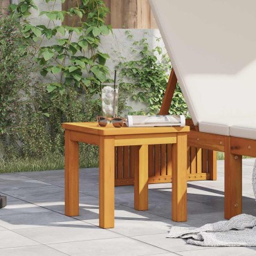 vidaXL Τραπεζάκι Πλευράς Φυσικό Λάδι 35x35x34cm 1 τεμ.