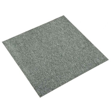 vidaXL Χαλί 20 τμχ. Πράσινο 50x50cm 100% Πολυπροπυλένιο