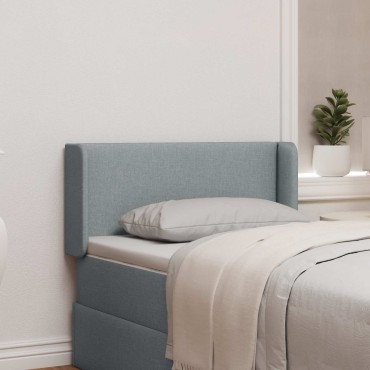 vidaXL Αυτί Κεφαλής με κεφαλάρι Γκρι 40,5 x 40,5 x 4 εκ ύφασμα