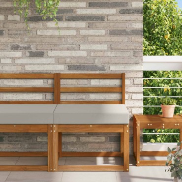 vidaXL Μαξιλάρι Καναπέ Εξωτερικού Χώρου Γκρι 60x60x8cm
