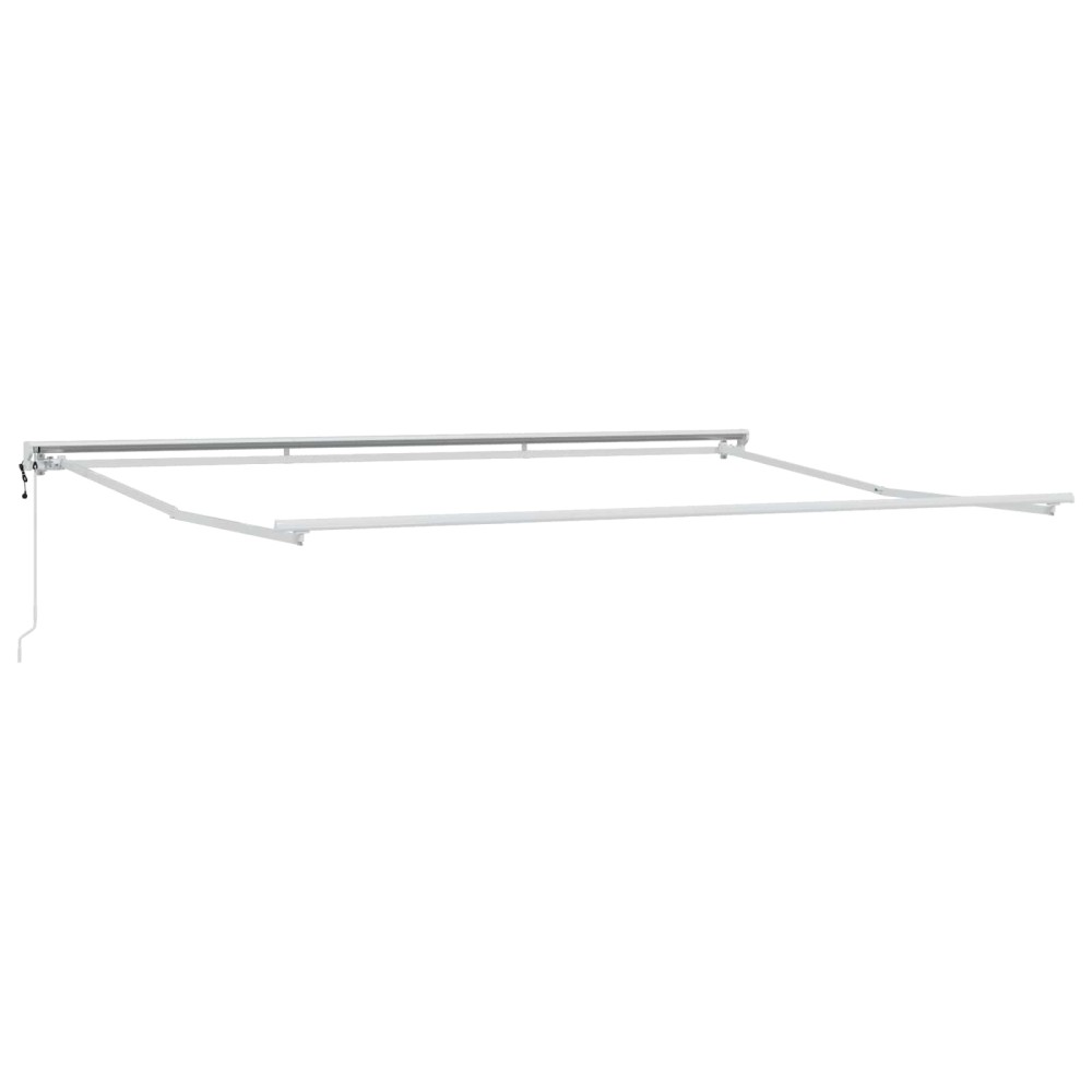 vidaXL Electric Awning Frame 4 x 3 m Λευκό