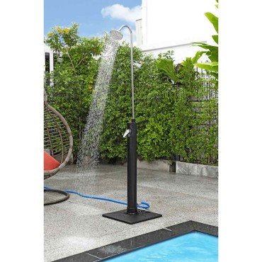 Bestway Ντουζιέρα Solar Flow Εξωτερικού Χώρου Μαύρη 8 Λίτρων
