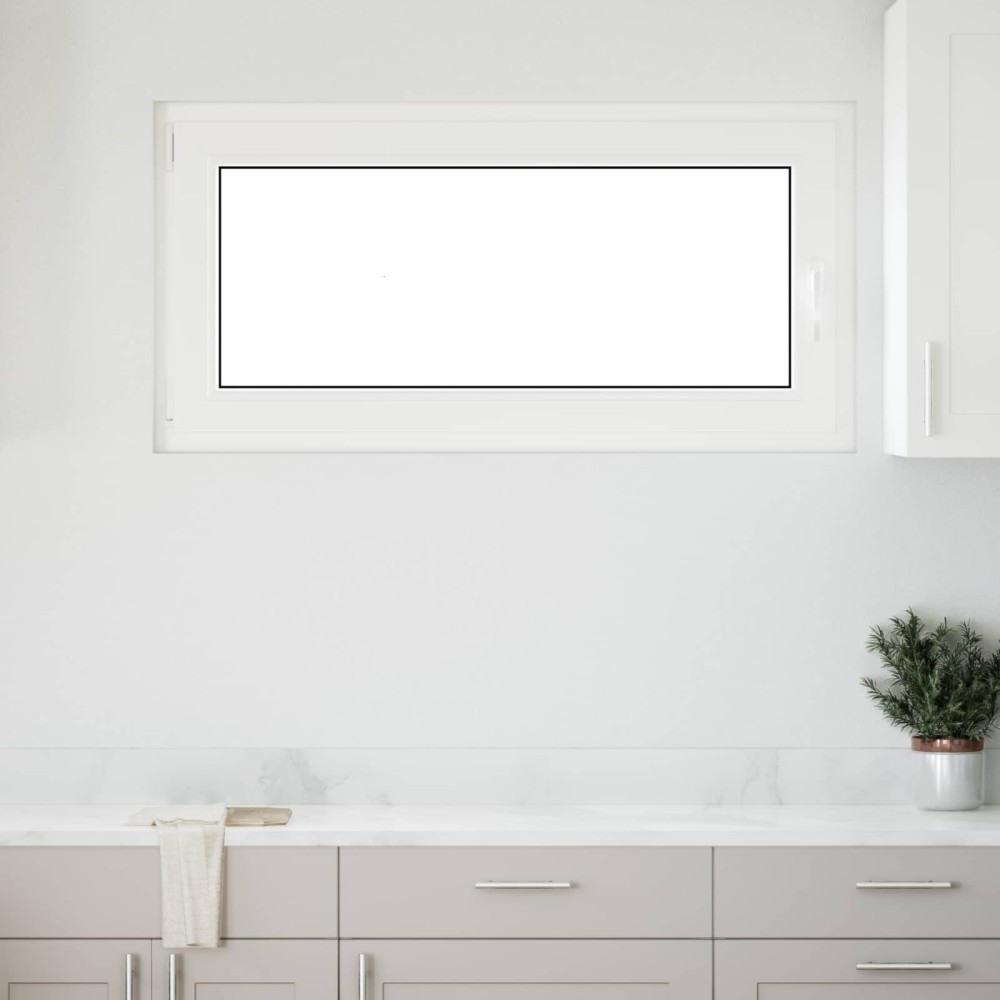 vidaXL Παράθυρο Κάτω Στρώματος RISOR 120 x 60 cm PVC και Γυαλί Ανθρακί