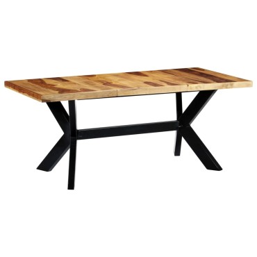 vidaXL Τραπεζαρία 180x90x75cm από Μασίφ Ξύλο Ακακίας 1 τεμ.