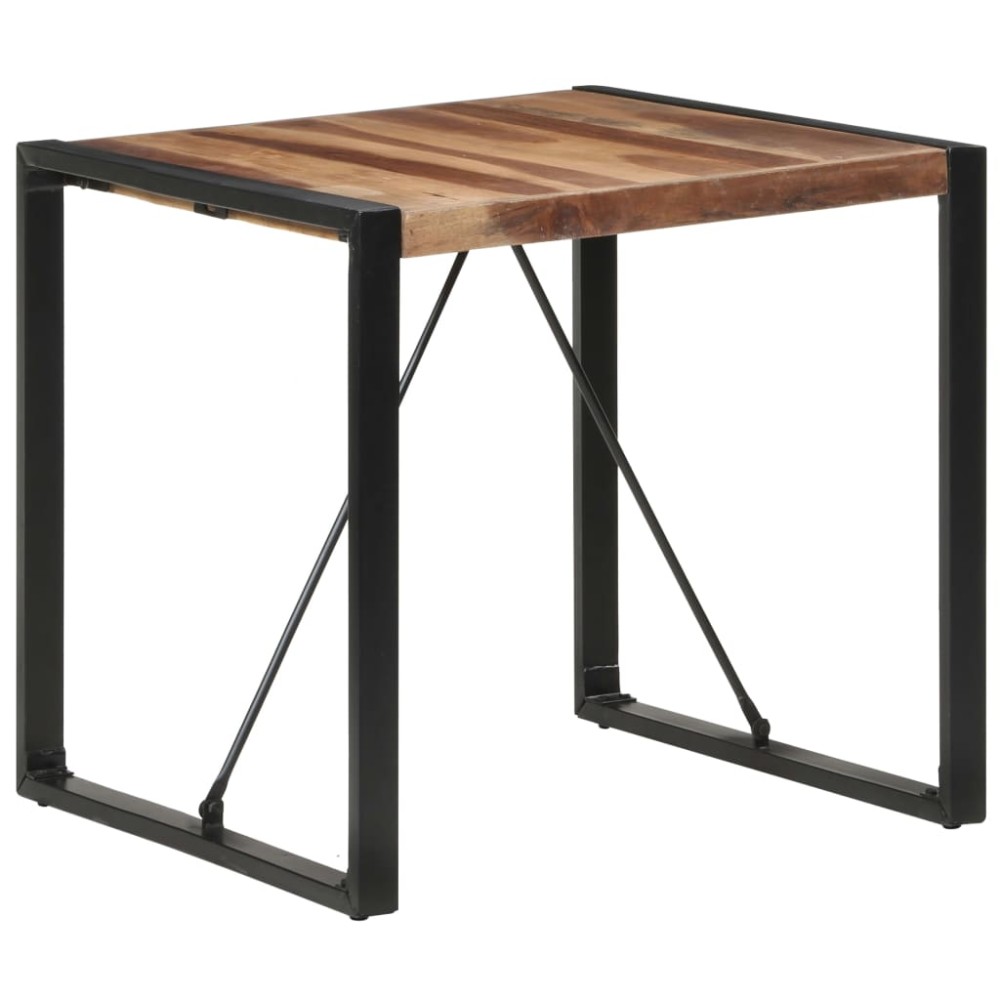 vidaXL Τραπεζαρία 80x80x75cm από Μασίφ Ξύλο Ακακίας 1 τεμ.