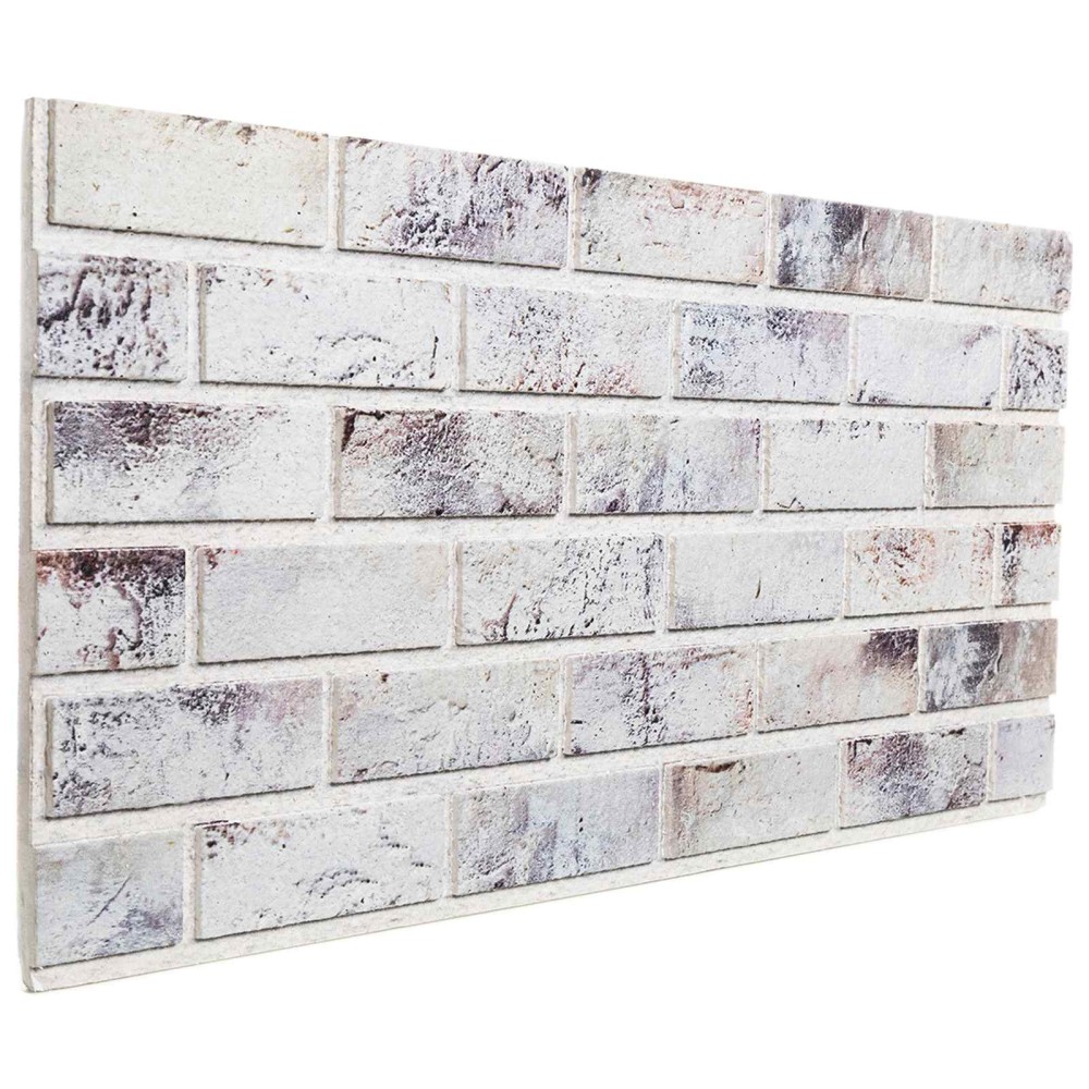 vidaXL Πάνελ τοίχου 10 τμχ. 100 x 50 cm Απαλός Γκρι και Μαύρος