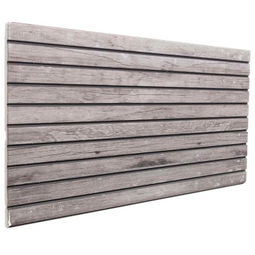 vidaXL Πάνελ τοίχου 5 τμχ. 100 x 50 cm Γκρι Αφρός EPS