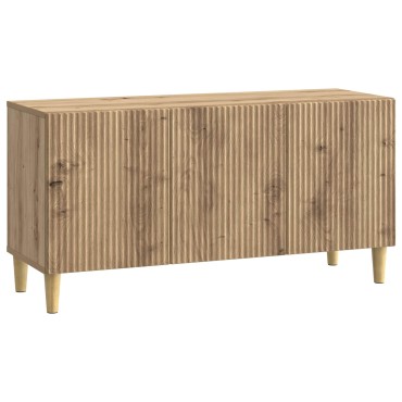 vidaXL Ντουλάπι TV 99x34,5x50cm Artisan Δρυς Επεξεργασμένο Ξύλο