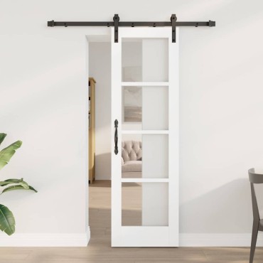 vidaXL Συρόμενη Πόρτα ORKDAL Λευκό 61 x 198,5 εκ.