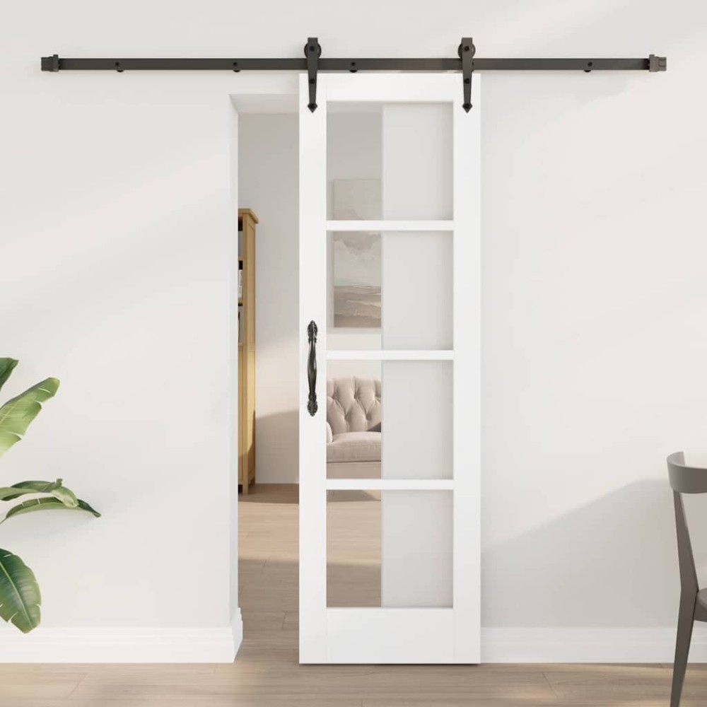 vidaXL Συρόμενη Πόρτα ORKDAL Λευκό 61 x 198,5 εκ.