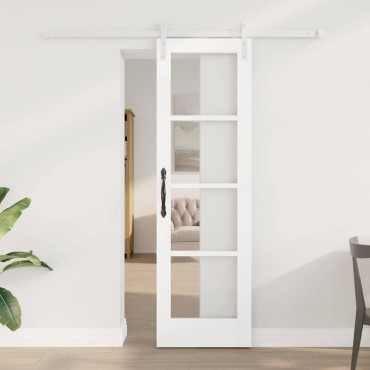 vidaXL Συρόμενη Πόρτα ORKDAL Λευκό 61 x 198,5 εκ.