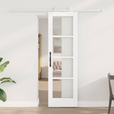 vidaXL Συρόμενη Πόρτα ORKDAL Λευκό 61 x 198,5 εκ.