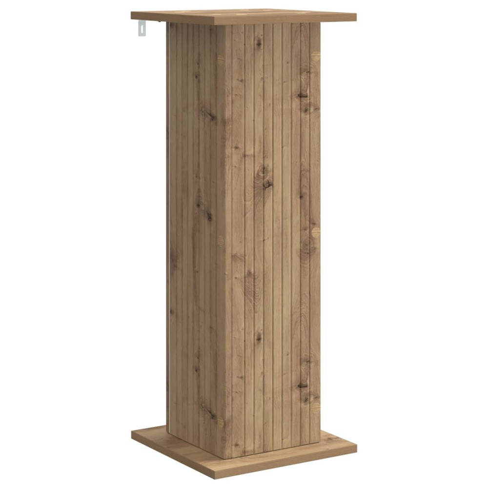 vidaXL Βάση φυτών Artisan Δρυς 30,5 x 30 x 80,5 εκ Επεξεργασμένο Ξύλο