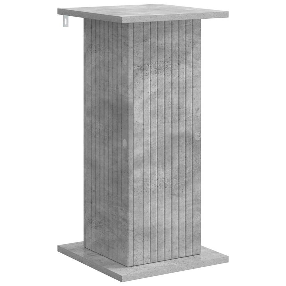 vidaXL Βάση φυτών Γκρι Σκυροδέματος 30,5 x 30 x 60,5 εκ