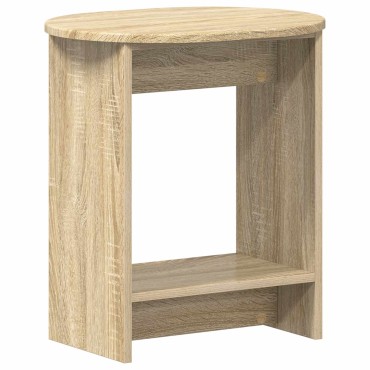 vidaXL Τραπεζάκι Πλευράς Sonoma Δρυς 50x39,5x55 εκ 1 τεμ.