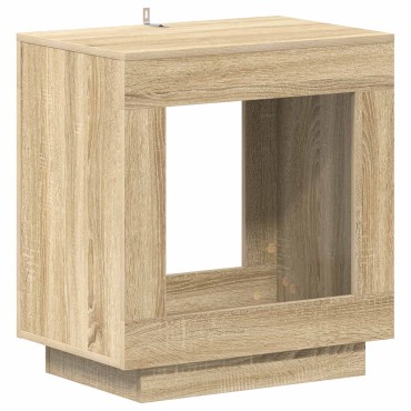 vidaXL Τραπεζάκι Πλευράς Sonoma Δρυς 60x40x65cm 1 τεμ.
